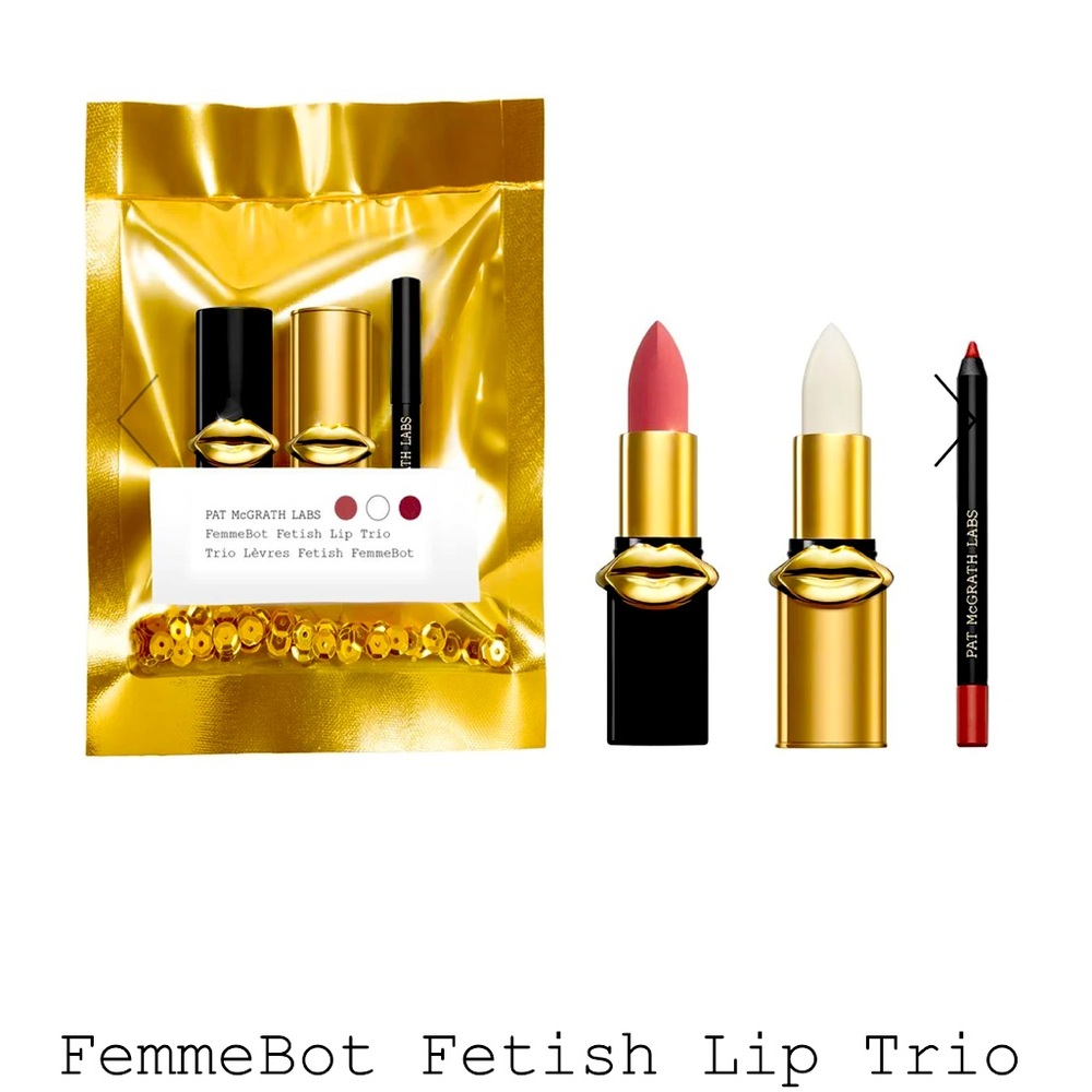 Pat McGrath femmebot fetish lip trio